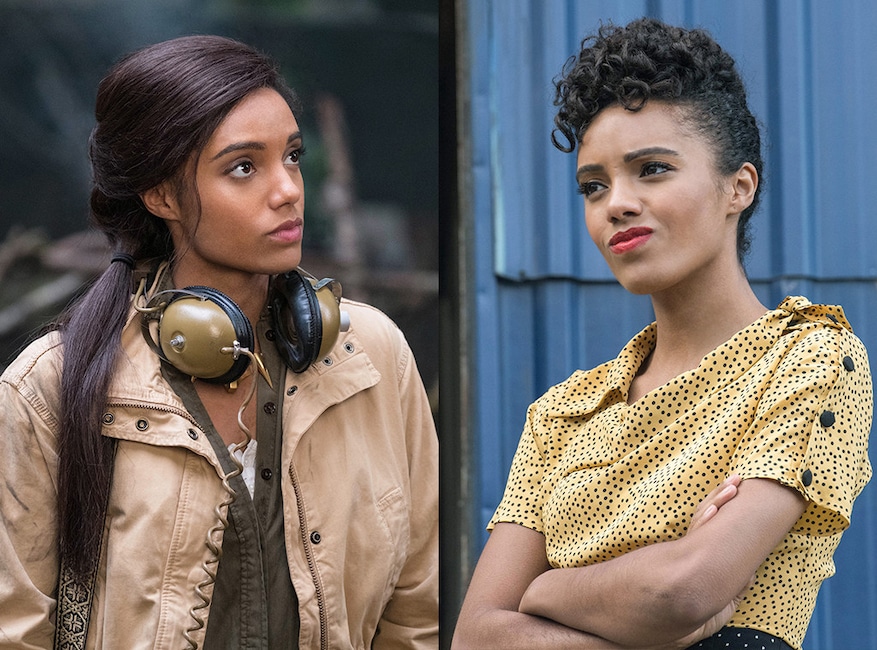 Maisie Richardson Sellers, Legends of Tomorrow, TV Double Duty